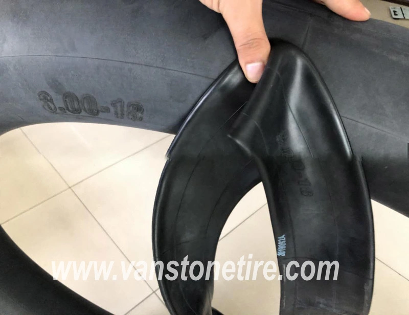 Heavy Duty Original Butyl Rubber Straight Valve Tr4 Motorcycle Inner Tube 3.00-18