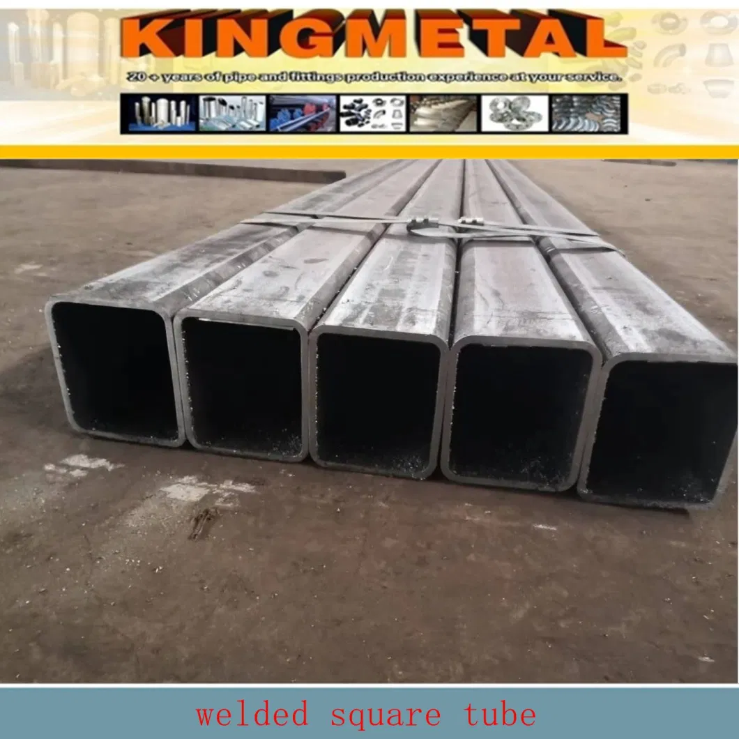 ASTM A500 En10210 Welded Carbon Steel Square Pipe