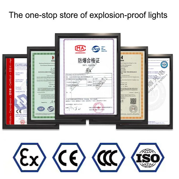 Factory Price Atex Hazardous LED Light Fittings