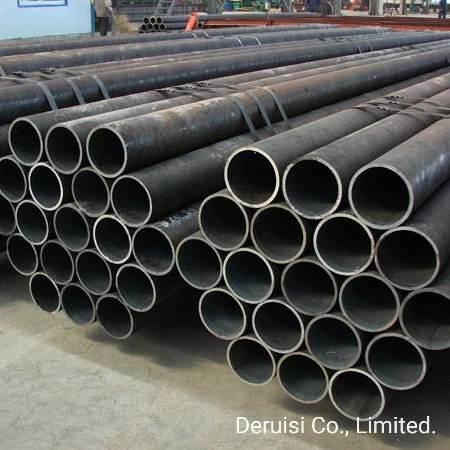 Round Square Rectangular Welded Carbon Steel Pipe Tube ERW SSAW LSAW Seamless ASTM A106/API 5L Gr. B Sch40 Sch80