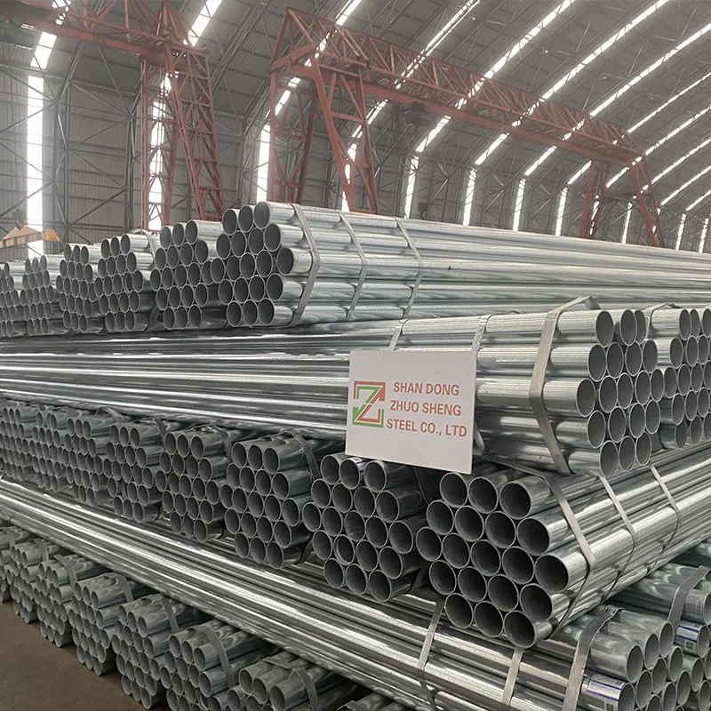 A106 Round Square Hot Dipped DIP Galvanized Iron Gi Mild Carbon Steel Seamless Spring Welded Oil Well Gas Pipe Manufacturers