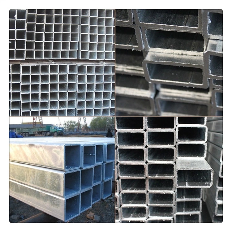 Building Material Galvanized Structural Square Steel Pipe