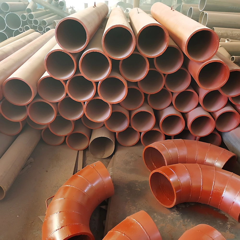 Ceramic Lining Composite Pipe Used for Power Plant Coal Powder