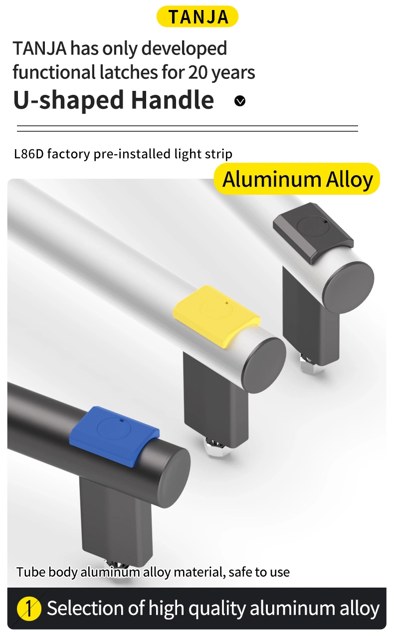 U-Shaped Alloy Handle for Machine Tool/Automation Equipment/Testing Instruments/Medical Devices