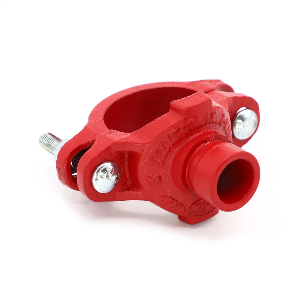 Grooved Tee Elbow Rigid Flexible Coupling Fire Fighting Grooved Pipe Fitting