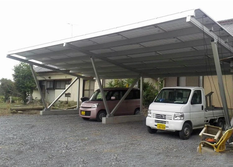 Carport Solar Carports Mit Photovoltaik Car Park Canopies