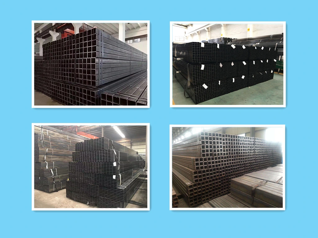 Wholesale Hot Sale Hollow Black Iron Square Steel Pipe