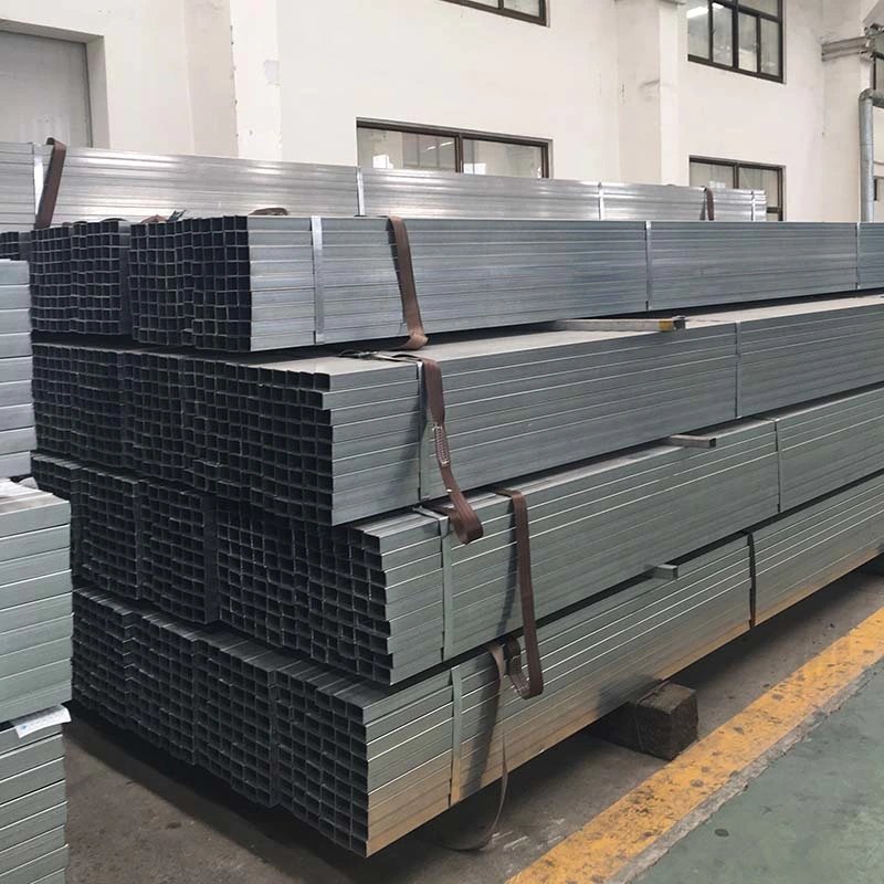 Rectangular Pipe Cold Rolled Pre Galvanized Welded Square Tube