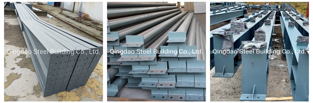 Fabricated Industrial Metal Building Prefabricated Factory Workshop Warehouse Shed Steel Structure