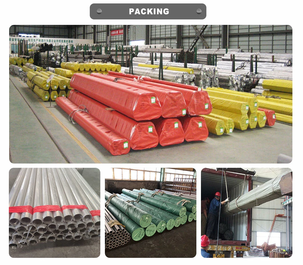 Hairline Rectangular Square Large Diameter Industrial Welded Ss Tube