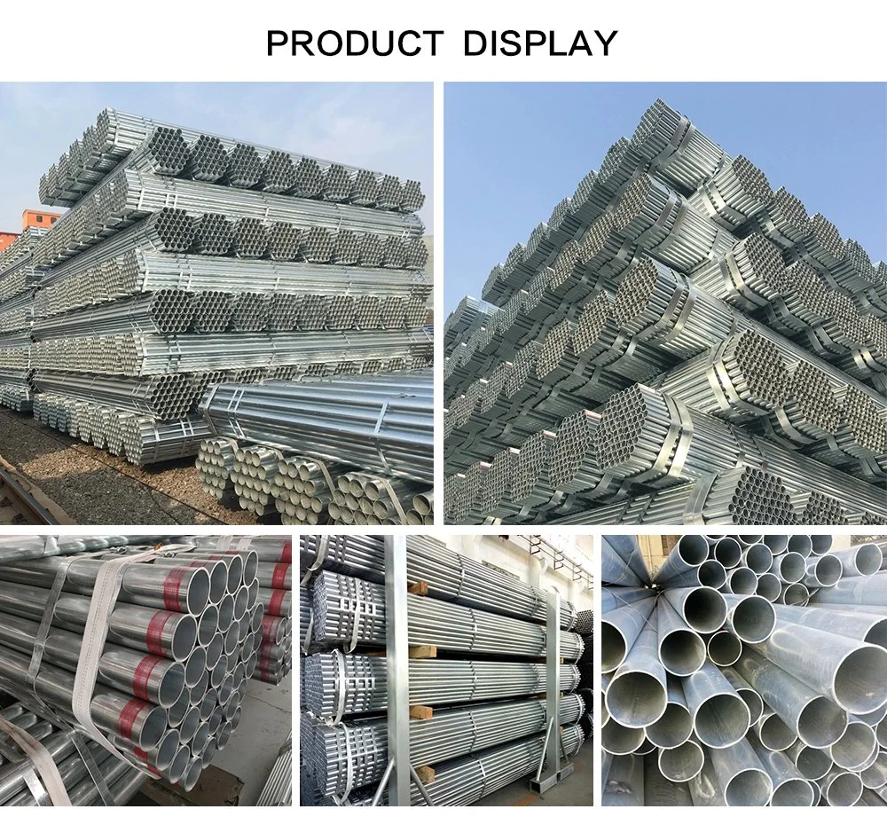 Mild Carbon Ss400 S235jr High Quality Galvanized Steel Pipe /Dx51d Gi Steel Pipe/Gi Hollow Section/Gi Rectangle Rectangular Welded Steel Pipe Price