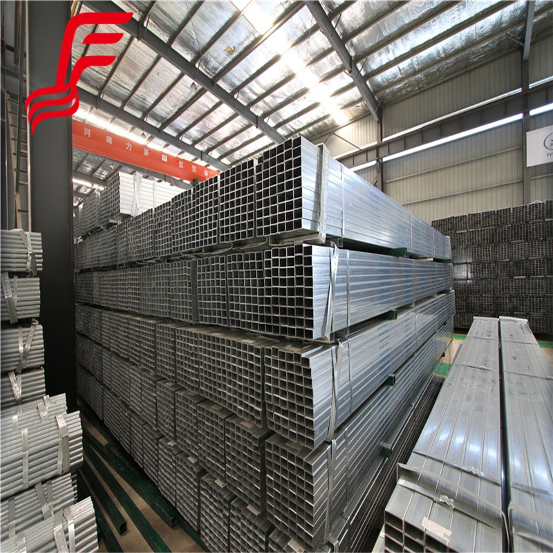 1mm Square Tube Pre Zinc Coated Hollow Structural Steel Tube