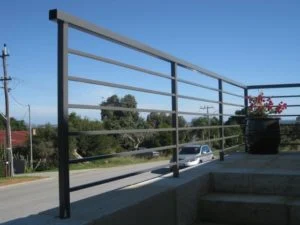 Square Pipe Wrought Iron Fence Aluminum Pool Fence