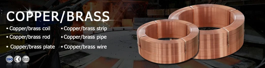 ASTM T2 H65 H62 C1100 C1220 C2400 C2600 C51900 C51000 C52100 0.5mm Thick Brass Copper Coil Strip Sheet Plate Pipe Tube Bar Wires Price Per Kg