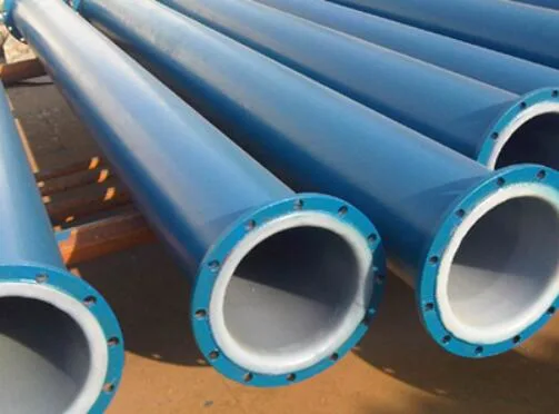 Non-Ferrous Metal Mine Steel Lining Polyurethane, Ptft, Plastic, Rubber, Ceramic, Silo, Steel Bars, Railings, Chute, Composite Steel Pipe,