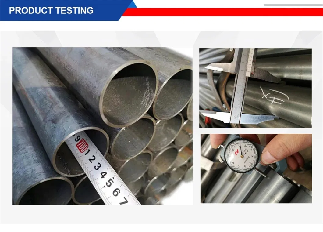 API 5L ASTM A106 Seamless Carbon Steel Pipe for Line Tube and Fluid (Water Gas) Transmission