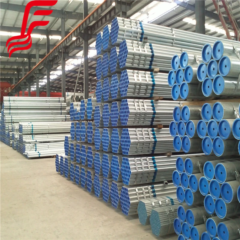 ASTM Steel Pipe ERW Q235 Q195 Structural Mild Galvanized Steel Pipe