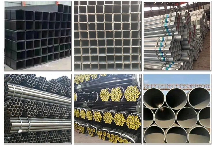 Welded Steel Hollow Pipe Round Shape Structural Tubes Manufacturer