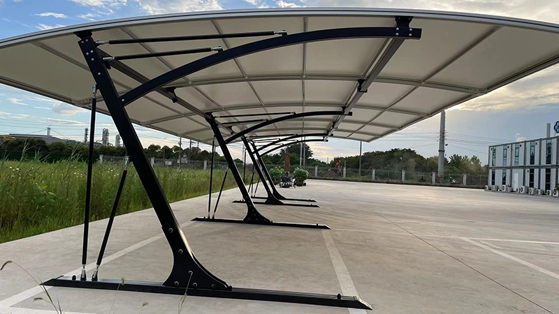 Quintuple Carport Special Carport for Car Parking with Seven Colours