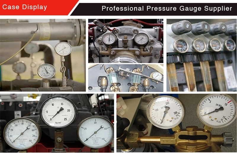 1&quot; Square Pressure Gauge Pneumatic Air Pressure Gauge