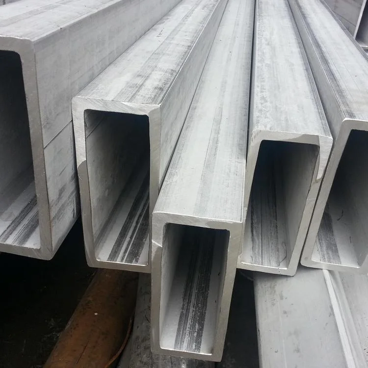 Carbon Steel Square Tube Large Diameter Thick-Walled Hollow Stainless Steel Tube Seamless Rectangular Tube 304 Seamless Decorative Square Tube