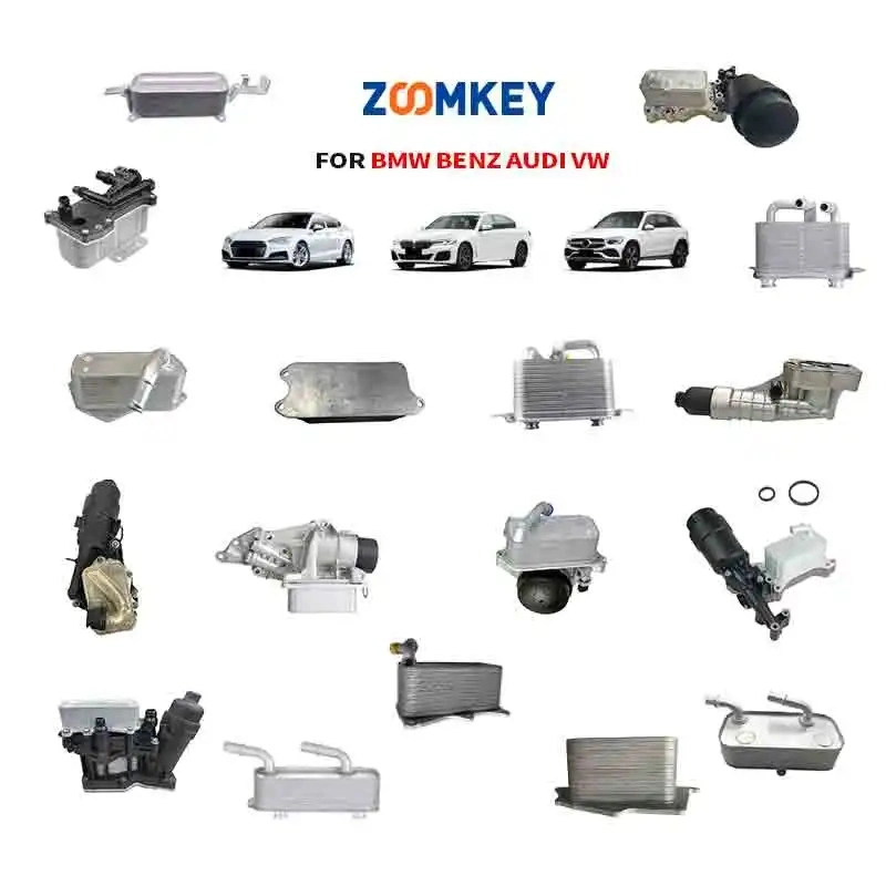 Zoomkey Auto Engine Systems Oil Filter Housing for Audi A4 A5 A6 A7 A8 Q5 VW Touareg OEM: 059115389K