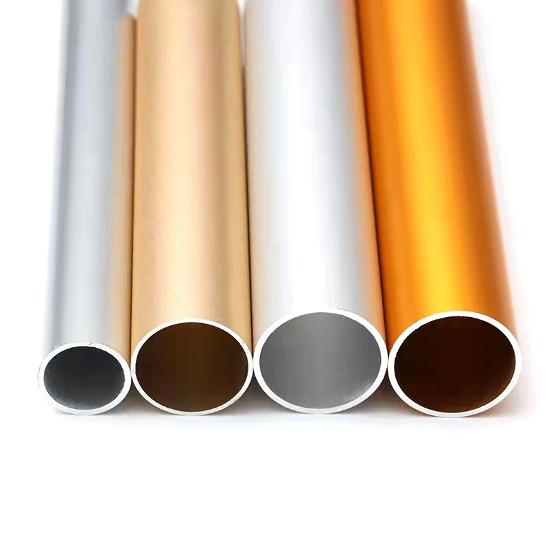Aluminum Tapping Punching Holes Precision Small Tubes