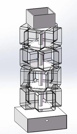 Modern Clothing Store Display Design for Retail Clothing Store Furniture