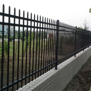 Cheap Wrought Iron Fence Panels for Sale/Fence Panels Square Tube/Galvanized Steel Pipe Fence