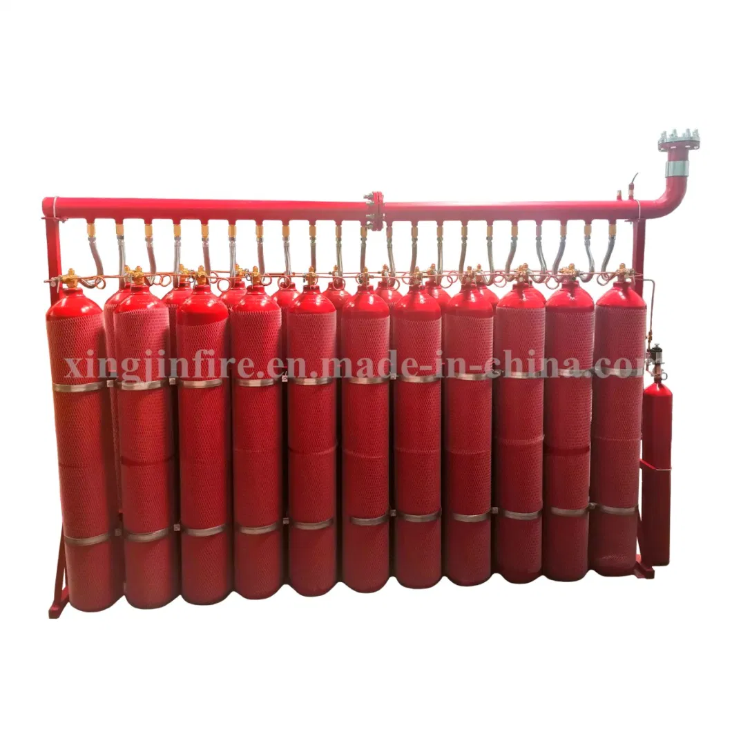 15 MPa Ig100 (Nitrogen) Fire Suppression Device &horbar; Pipe Network Type