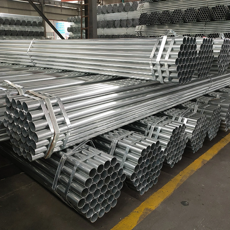 15mm Diameter 3/4-in Black Powder Coated ASTM A120 Galvanized Steel Structural Pipe Thickness 2.5mm