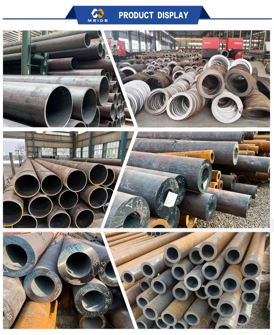 Steel Tube ASTM 9260 60si2mn 60si2mna 60si7 1.0909 Alloy Steel Tube Pipe Is Used for Damping Plate Spring and Coil Spring of Locomotive