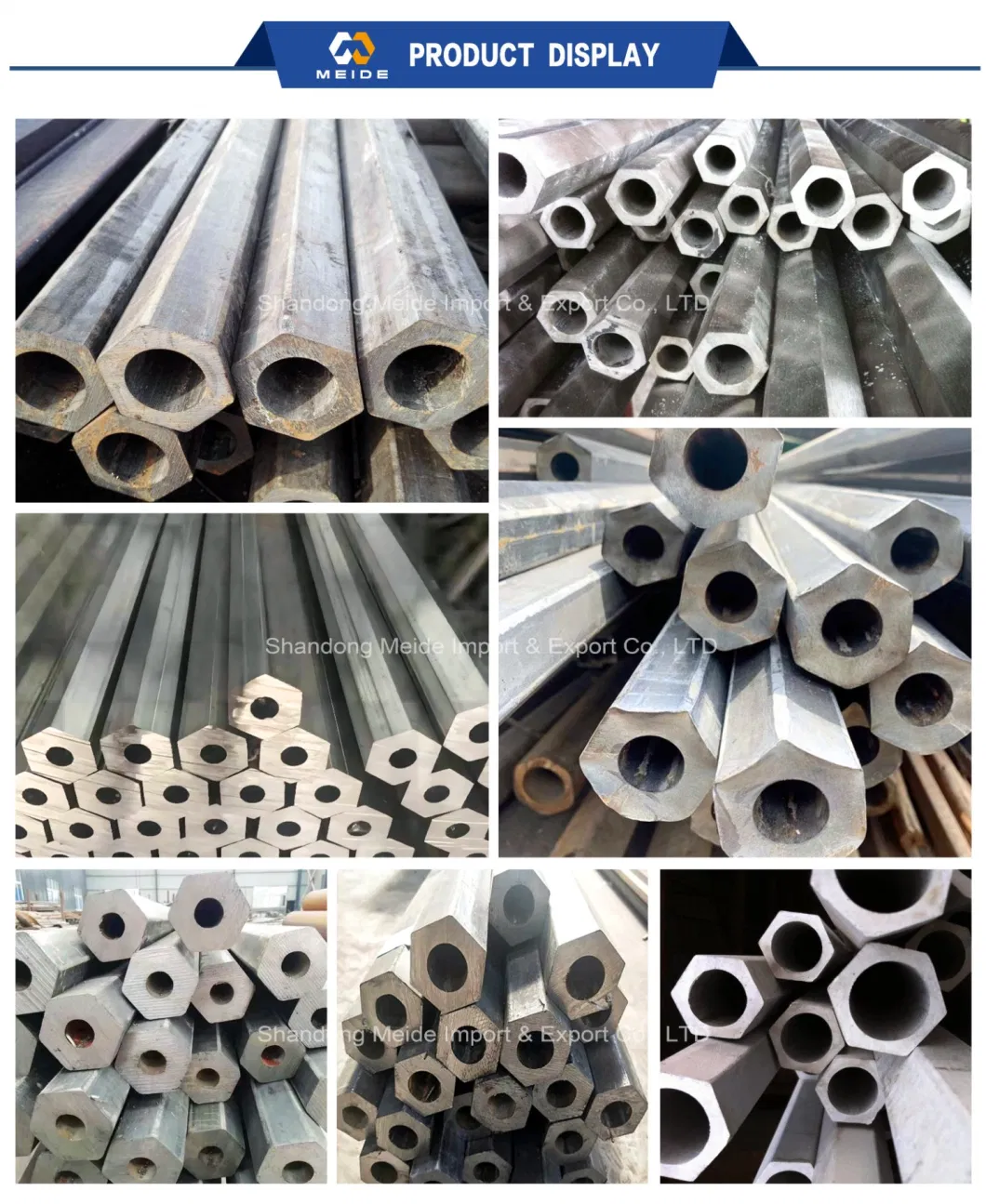 Customized Hexagonal/Square Tube 1020 1045 5140 4135 4140 5120 Suj2 Non-Standard Customized Cold Rolled Seamless Special Shaped Tube