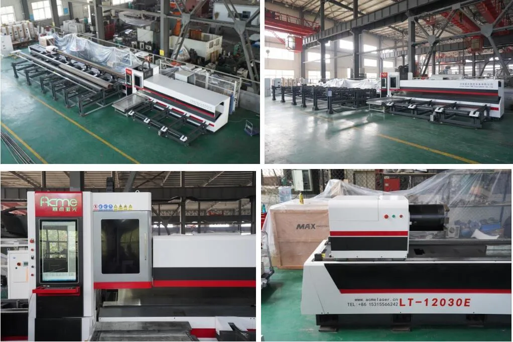 12035 High Precision Steel Tube Laser Cutting Machine H Beam Steel Tube 3000W