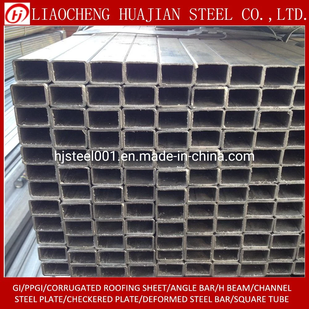 Mild Carbon Square Steel Tube Price Per Kg Galvanized Steel Hollow Section