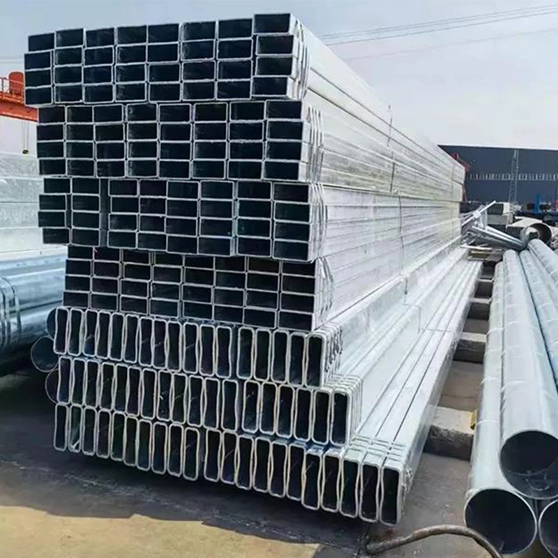 Made in China Galvanized Rectangle Steel Pipe 50mm X 70mm