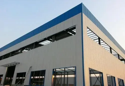 Manufacture Workshop Metal Building Prefabricated Steel Metal Frame Structure Construction