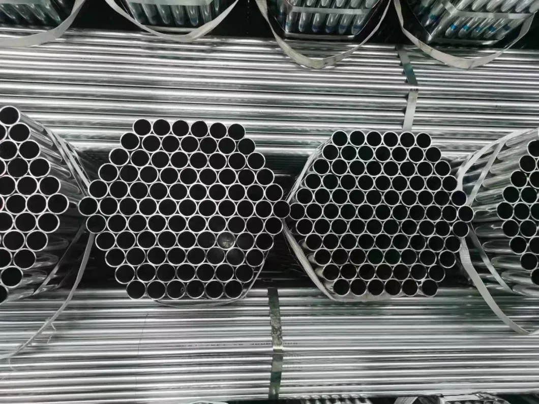 Galvanized Steel Metal Round Square Pipe Seamless Gi Round Iron Pipe