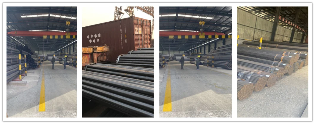 Seamless Pipe Line ASTM A106 A36 BS 1387 Ms Galvanized Hollow Section Steel Pipe Welded Steel Square Round Steel Pipe