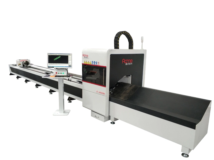 Fiber Laser Cutting Machine Automatic Loading System to Processing Metal Tube/Pipe