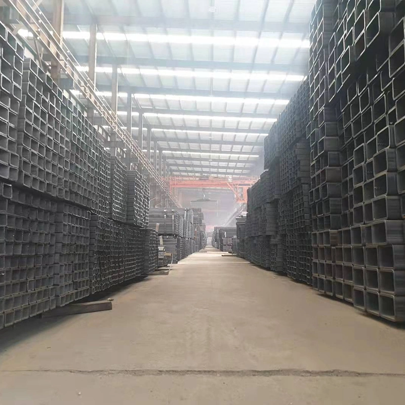 Q235 Shs Tube, Rhs Pipe, Iron Steel Square Tube, ASTM A544 Black Square Hollow Pipe