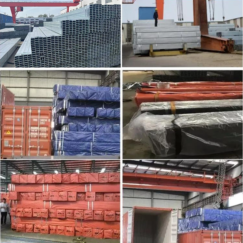 ASTM A53 Zinc Coated Q195 Q235 Q345 Hot Dipped Galvanized Steel Tube Hollow Section Rectangular Tube Square Galvanized Steel Pipe