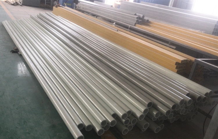 Composite GRP/FRP Plastic Pipe Manufacturers FRP/GRP Pultruded Profiles Fiberglass Round Pipe