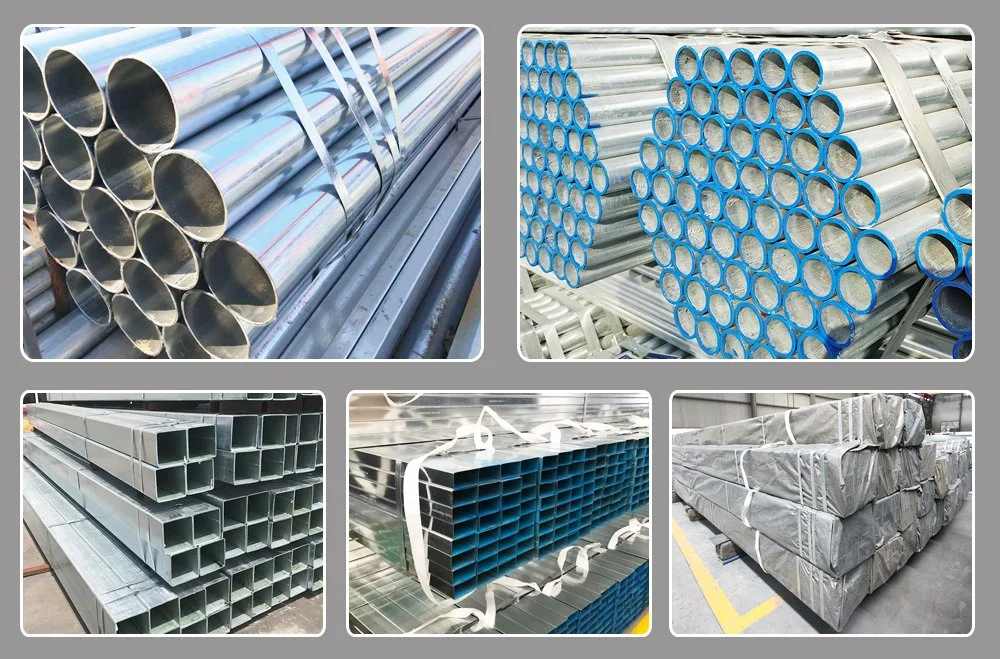 Mild Carbon Low Carbon Square Galvanized Structural ERW Rectangular Steel Pipe 25*50 Pre Hollow Section Iron Price Per Ton