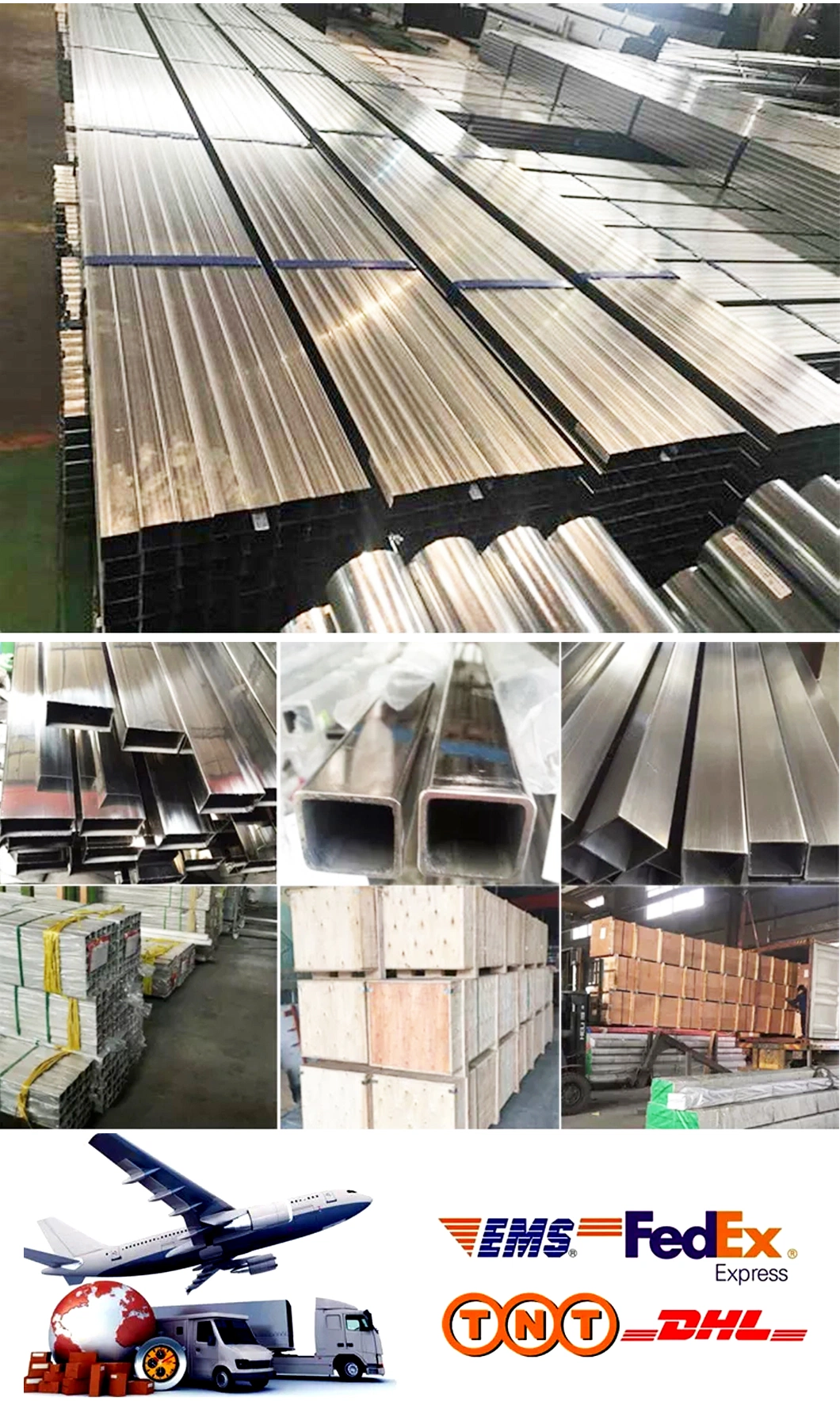 310S 316 316L 321 430 430 Astainless Steel Pipe/Tube Thin Wall Stainless Steel Tube Tubular Stainless Steel