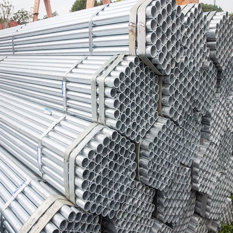 Chinese Supplier of 2 Inch 2.5 Inch Weled Galvanized Steel Round Pipe for Carport