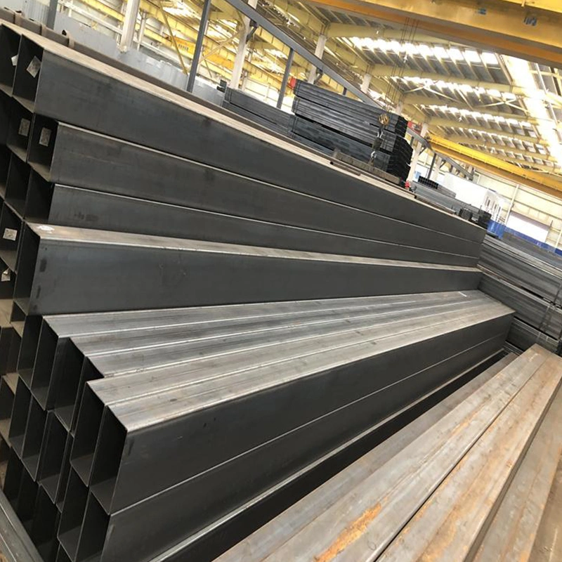 Hot Rolled 50*50 Size Black Welded Iron Tube Square Carbon Steel Pipe Price for Sale
