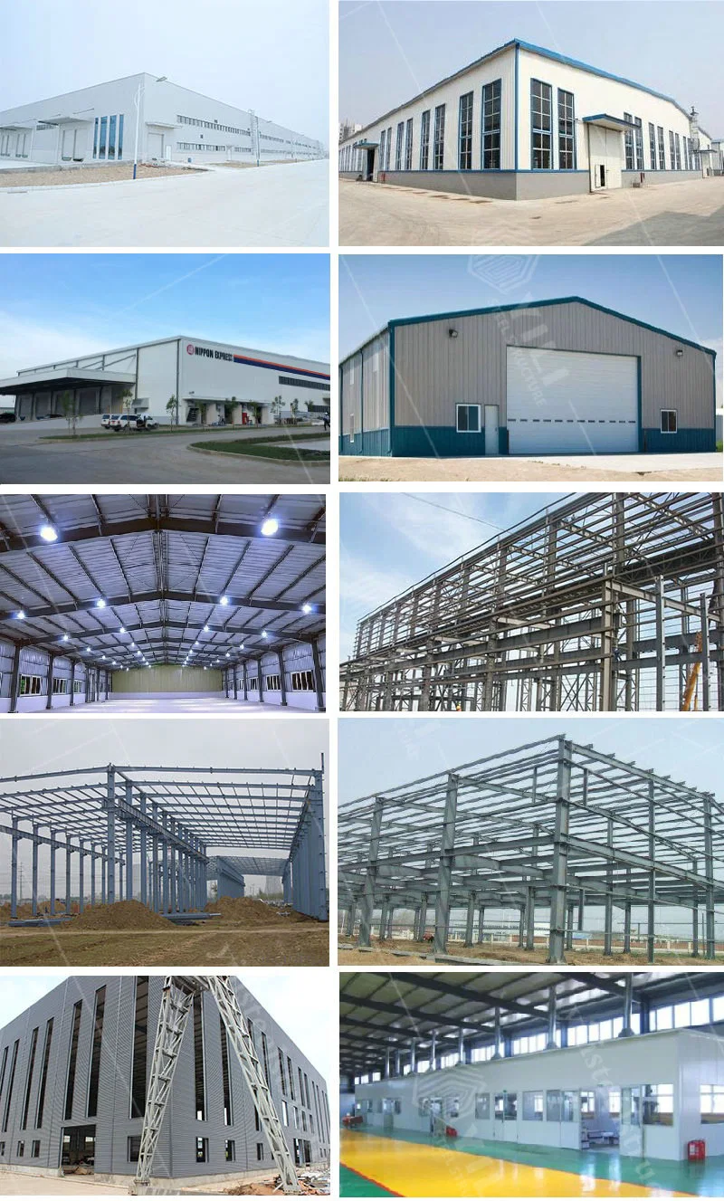 New Design Steel Frame Prefab Metal Sheds Warehouse Steel Structure