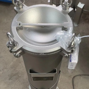 Liquid/Oil/Wine/Beer/Honey/Syrup/Paint Filtration Machine Stainless Steel 304 Multi Bag Filter Housing