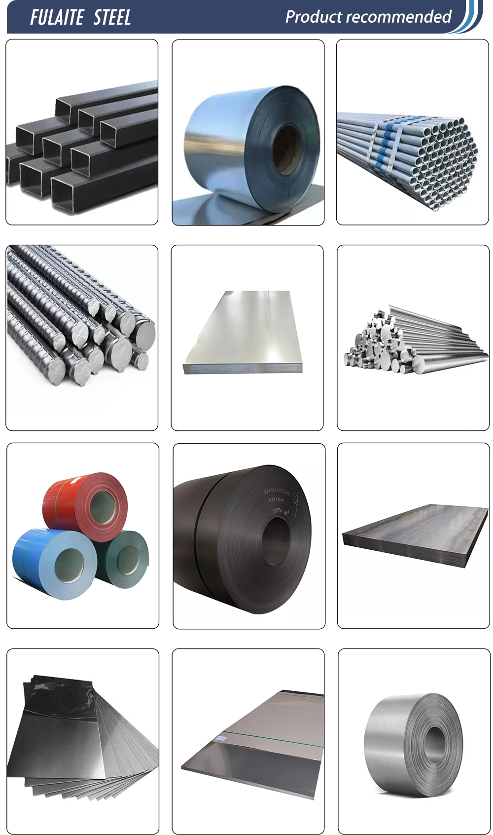 Galvanized Square Rectangular Steel Hollow Sections Steel Pipe Connector Perforated Tubing